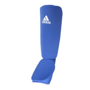 Adidas สนับแข้ง​ยูยิตสู สนับแข้ง​และหลังเท้า​ยูยิตสู สีน้ำเงิน สำหรับแข่ง FIGHTING