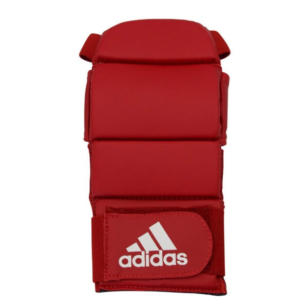 Adidas นวมยูยิตสู สนับมือยูยิตสู สีแดง สำหรับแข่ง FIGHTING